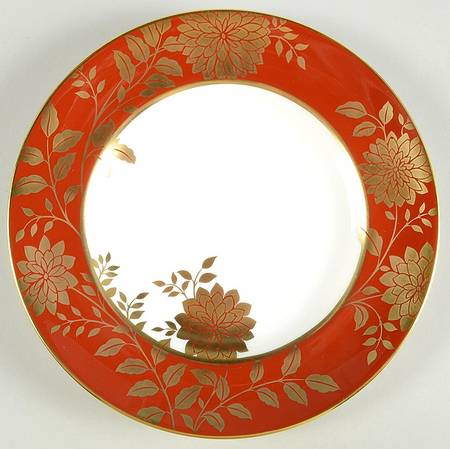 Kimono Accent Salad Plate