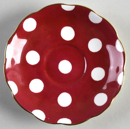 Polka Dot Series Saucer for Footed Cup