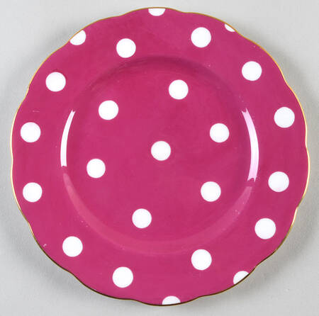 Polka Dot Series Salad Plate
