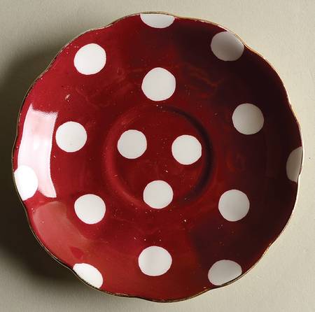 Polka Dot Series Saucer for Footed Cup