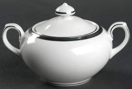Silver Lining Sugar Bowl & Lid