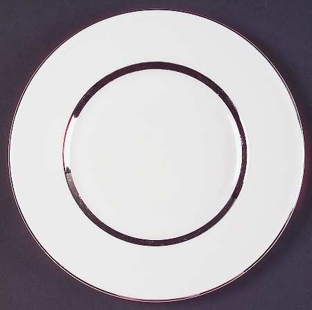Silver Lining Salad Plate