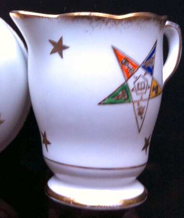 Order of the Eastern Star Mini Creamer