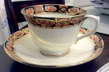 ROA200 Footed Cup & Saucer Set