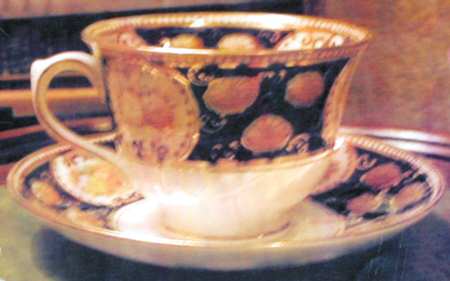 6471 (Smooth) Footed Cup & Saucer Set