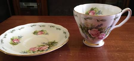 RVA66 Footed Cup & Saucer Set