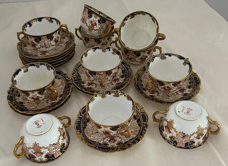 3707 Flat Bouillon Cup & Saucer