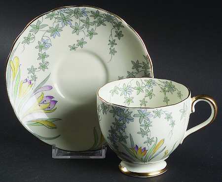 Longsden Footed Cup & Saucer Set
