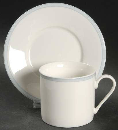 Gloucester (No #) Flat Cup & Saucer Set