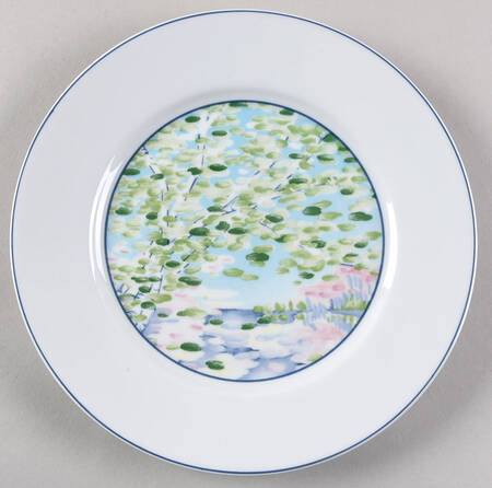 Impressions Luncheon Plate by Raynaud