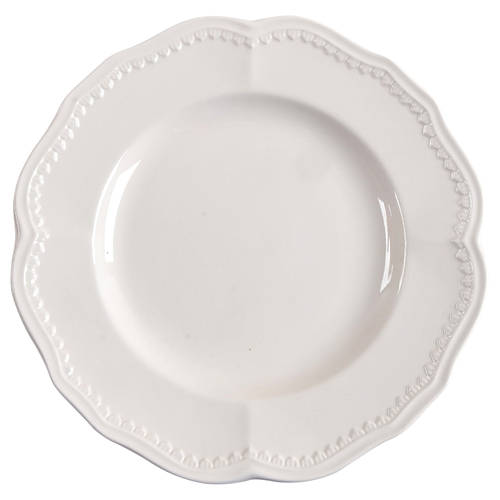 Classic White Salad Plate