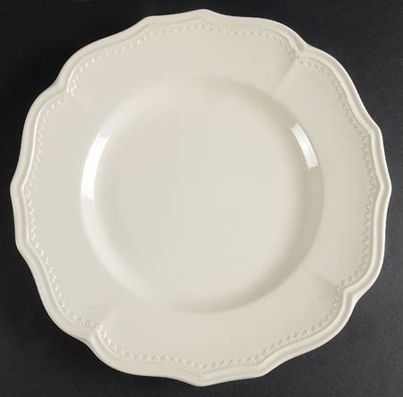 Classic White 12" Chop Plate (Round Platter)