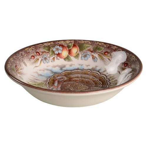 Turkey Brown, Multicolor Coupe Cereal Bowl
