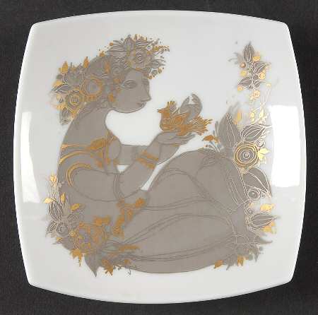 Samuramat 5" Square Dish