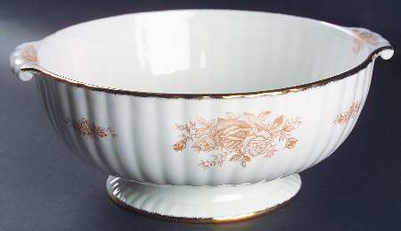 Old Country Roses Gold 9" Round Serving Bowl
