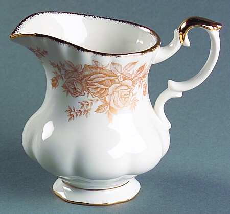 Old Country Roses Gold Creamer