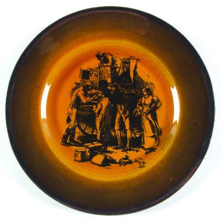 Coaching Days (Platinum Band) Luncheon Plate