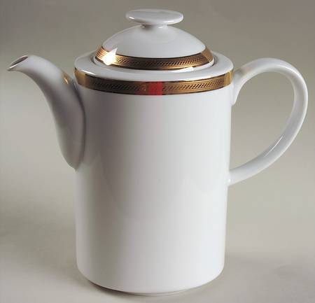 Elegance Gold Tea/Coffee Pot & Lid