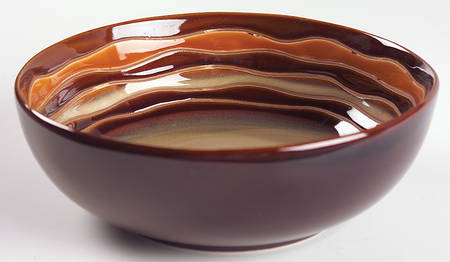 Waves 9" Salad Serving Bowl