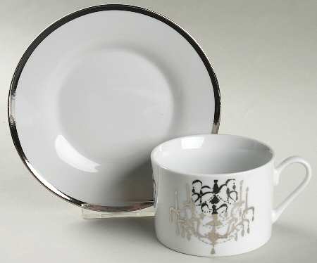 Belle Epoque Flat Cup & Saucer Set