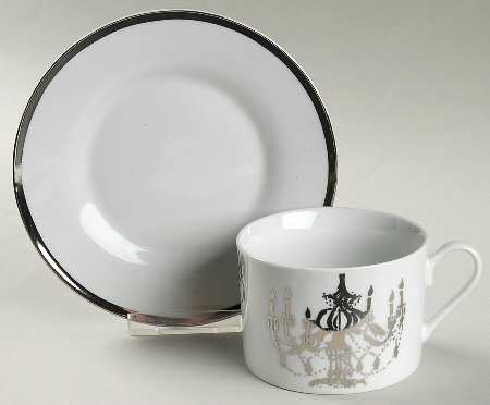 Belle Epoque Flat Cup & Saucer Set