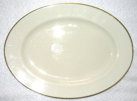 1765 14" Oval Serving Platter