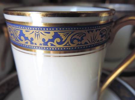 RYD68 Flat Demitasse Cup & Saucer Set