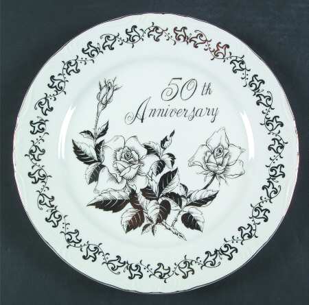 50th Anniversary Dinner Plate