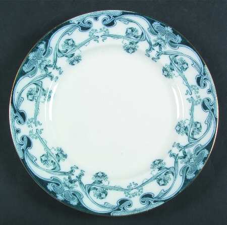 Iris Blue Green (No Gold Accent) by Arthur J Wilkinson