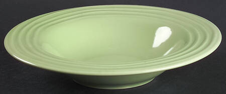 RNF20 Green Rim Soup Bowl