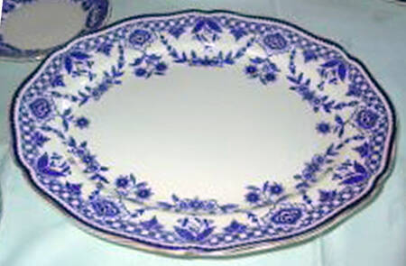 Rhona Blue by Royal Doulton
