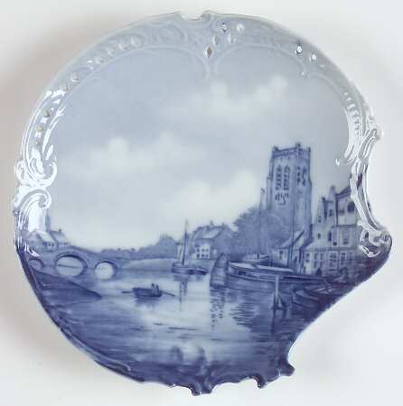 Delft Savoy Salad Plate