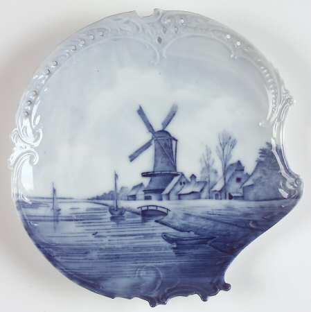 Delft Savoy Salad Plate