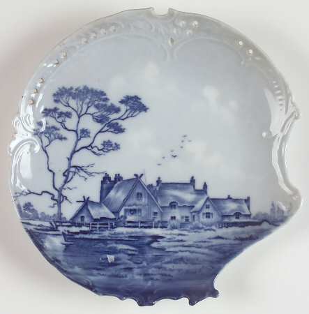 Delft Savoy Salad Plate