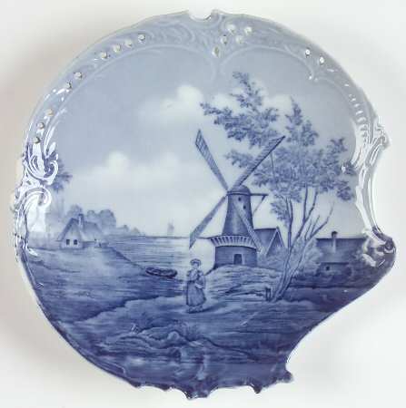 Delft Savoy Salad Plate