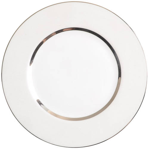 Platinum Silk Salad Plate
