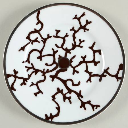 Cristobal Chocolate Salad Plate