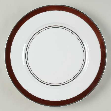 Cristobal Chocolate Dinner Plate
