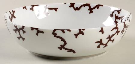 Cristobal Chocolate Coupe Cereal Bowl