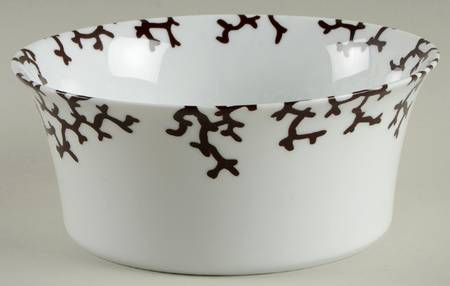Cristobal Chocolate Chinese Bowl