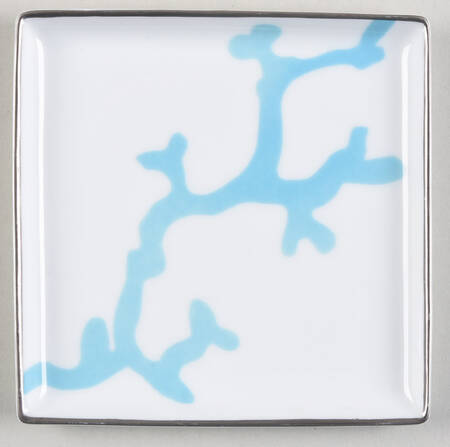 Cristobal Turquoise 4" Square Tray