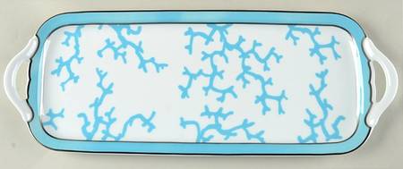Cristobal Turquoise 15" Sandwich Tray