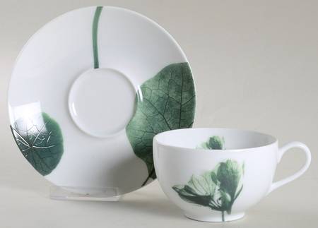 Contre Jour Flat Cup & Saucer Set