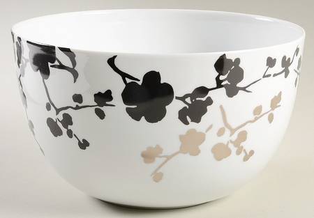 Ombrages 10" Large Salad Serving Bowl