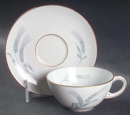 ROT268 Flat Cup & Saucer Set