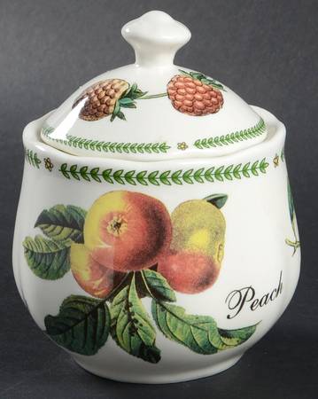 Botanical Fruit Sugar Bowl & Lid