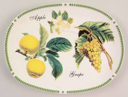 Botanical Fruit Underplate for Gravy Boat