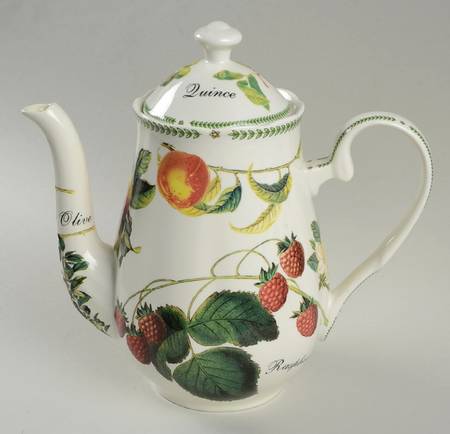 Botanical Fruit Coffee Pot & Lid