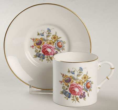 RW211 Flat Demitasse Cup & Saucer Set