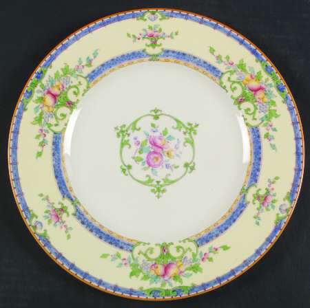 Cordova (Blue Border) Dinner Plate